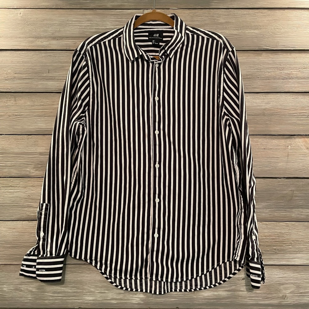 H&M long sleeve button up